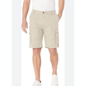 BOGARI Signature Men's Cargo Shorts Classic Camp Khaki Size W 36 L 9 EUC